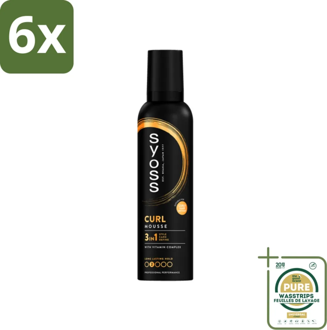 SYOSS Curl Anti-Pluis & Bounce Mousse 250ml