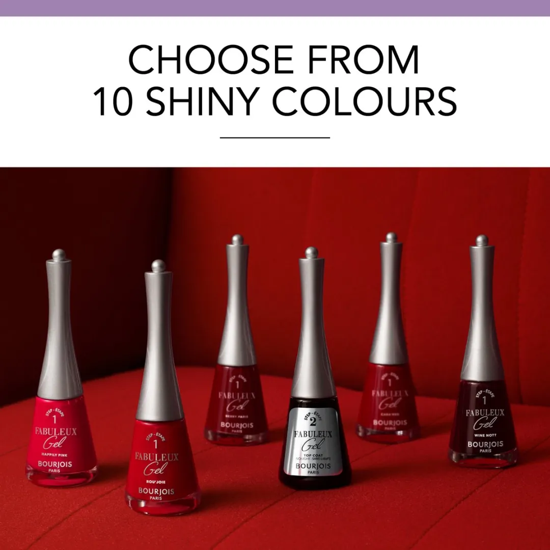 Bourjois Fabuleux Gel Nagellak 410 Wine Not - 9ml