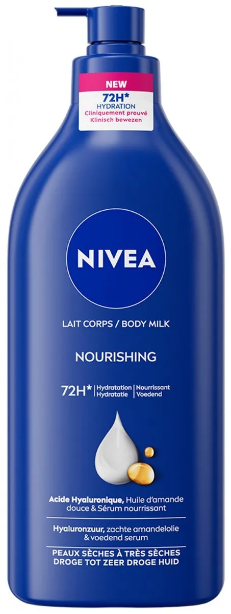 NIVEA 72H Voedende Bodylotion 625ml
