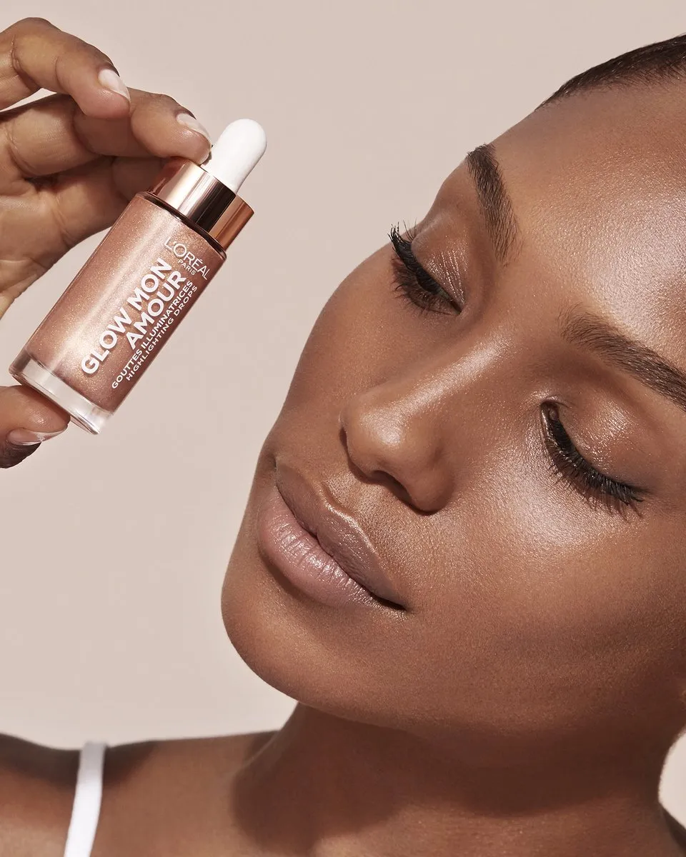 L'Oréal Paris Glow Mon Amour Highlighting Drops 02 Loving Peach - 15ml - afbeelding 6 van 6