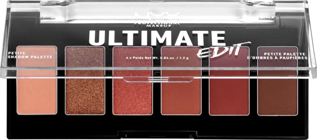 NYX Ultimate Edit Palette - 6 Kleuren 3ml - Multi
