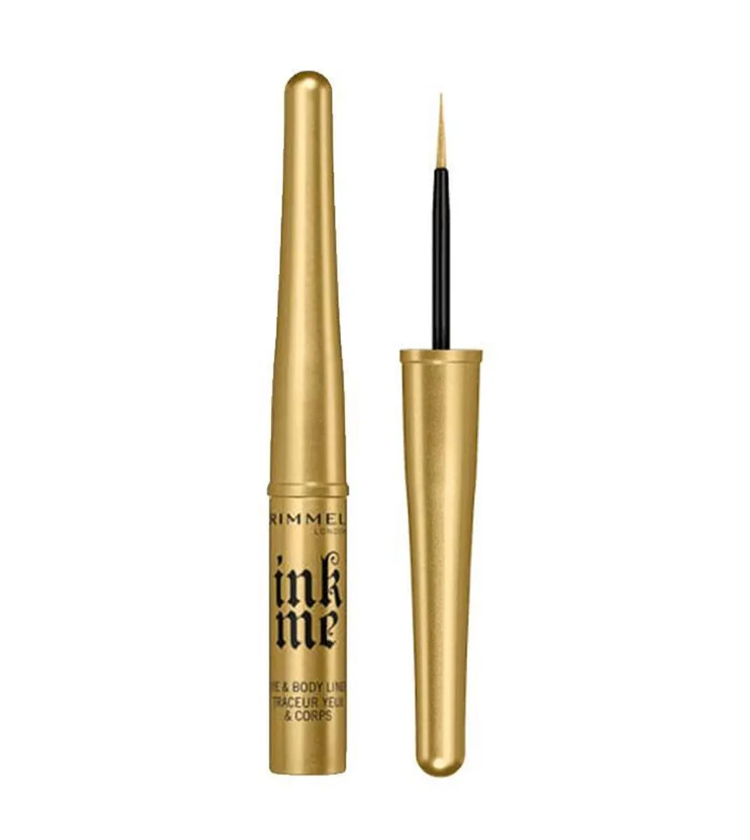 Rimmel London Ink Me Eye & Body Eyeliner 002 Gold - 3.5ml