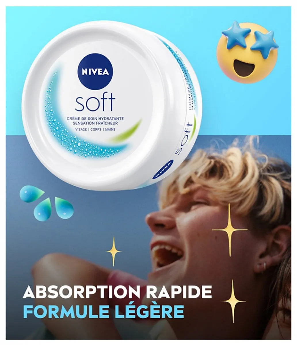 NIVEA Zachte Hydraterende Crème 375ml
