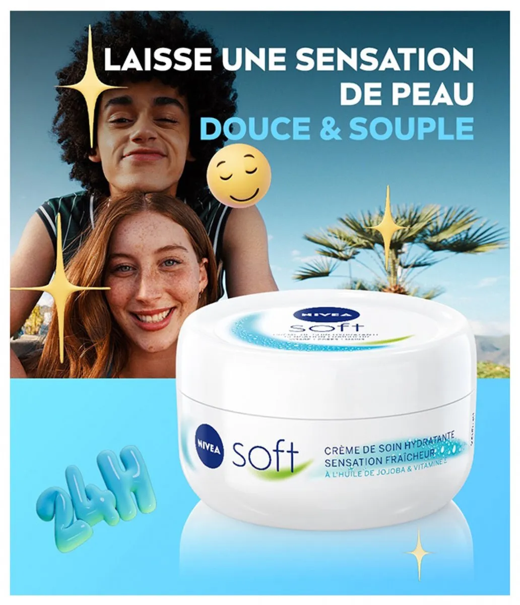 NIVEA Zachte Hydraterende Crème 375ml