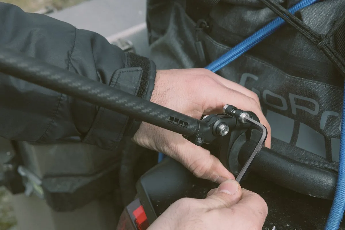 GoPro Boomarm + Bar Mount AEXTM-011 - Zwart