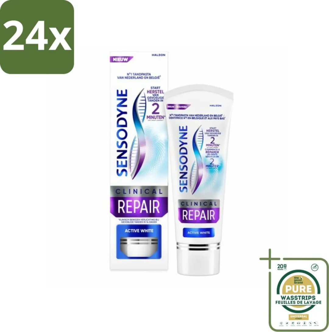 Sensodyne Clinical Repair Active White Tandpasta 75ml