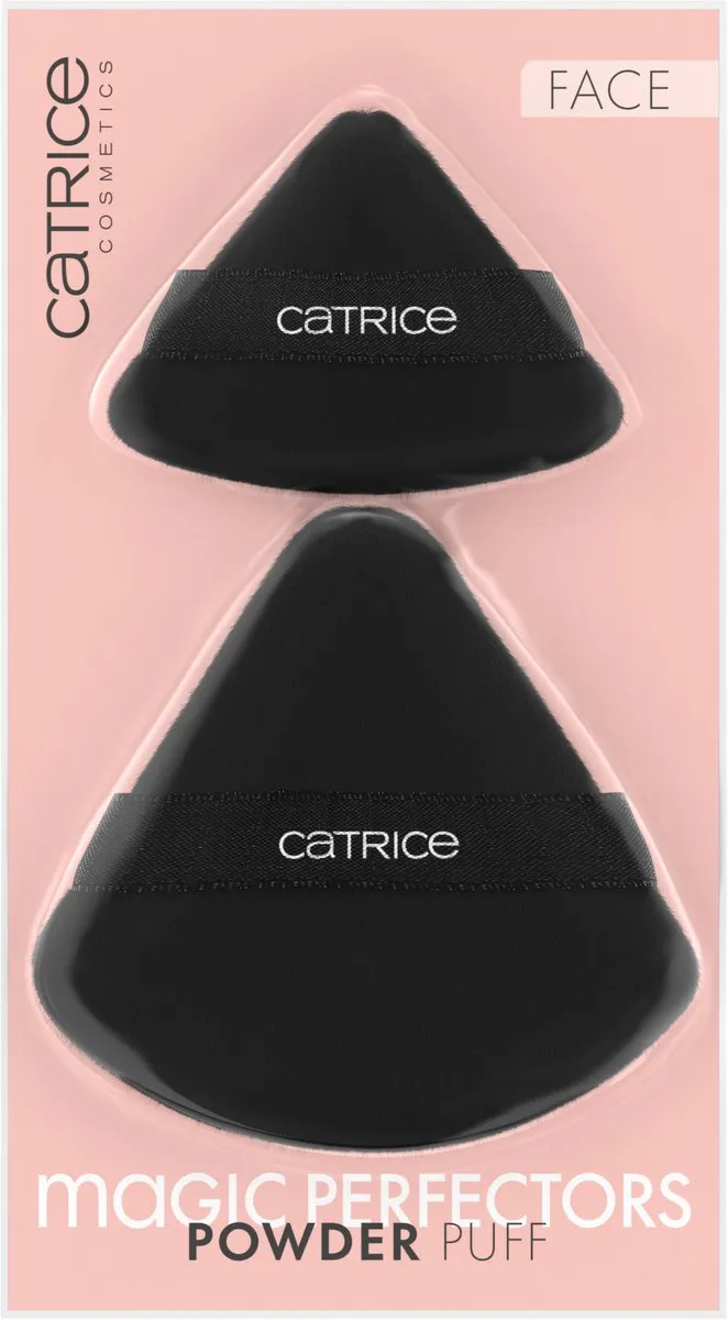 Catrice Magic Perfectors Powder Puff - 2 Stuks Zwart