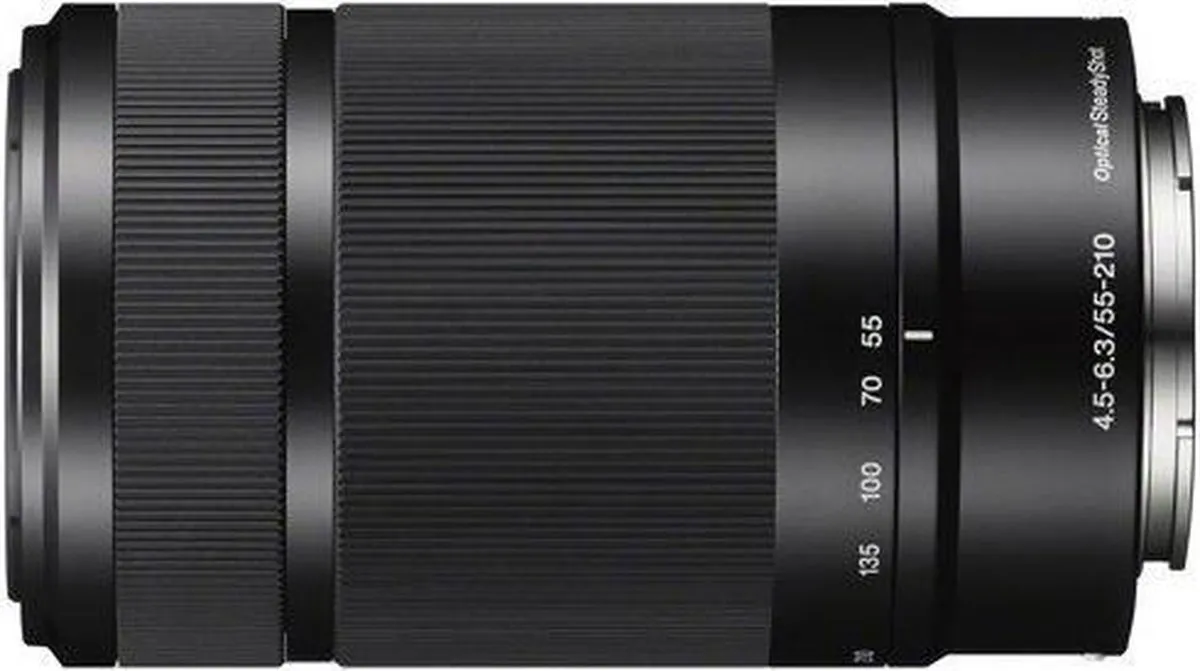Sony E 55-210mm f/4.5-6.3 OSS Zoomlens - 49mm - afbeelding 6 van 6