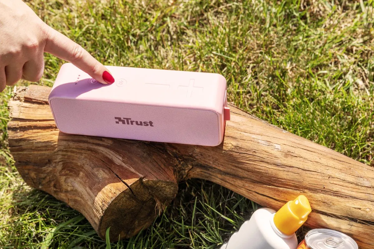 Trust ZOWY MAX Bluetooth Speaker 10W - Roze