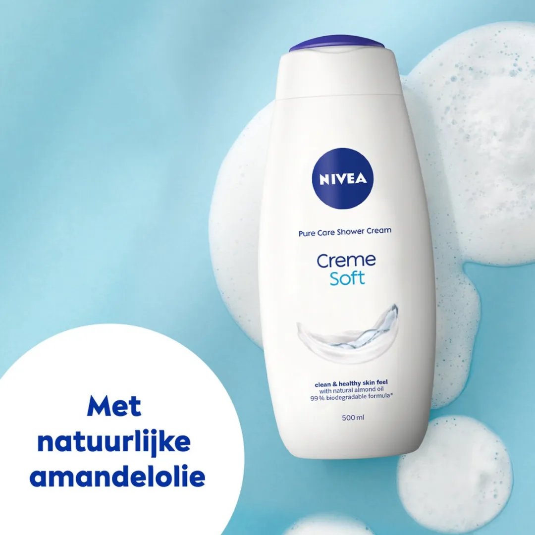 NIVEA Douchecrème Soft 3x500ml