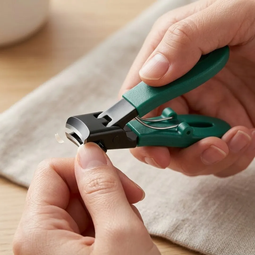 NUVEX Nagelknipper Groen/Zwart - Ergonomisch Handvat