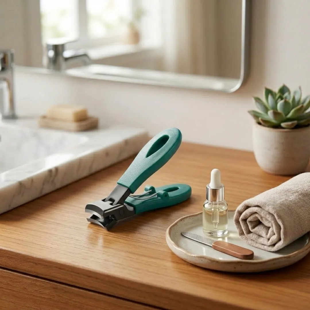 NUVEX Nagelknipper Groen/Zwart - Ergonomisch Handvat