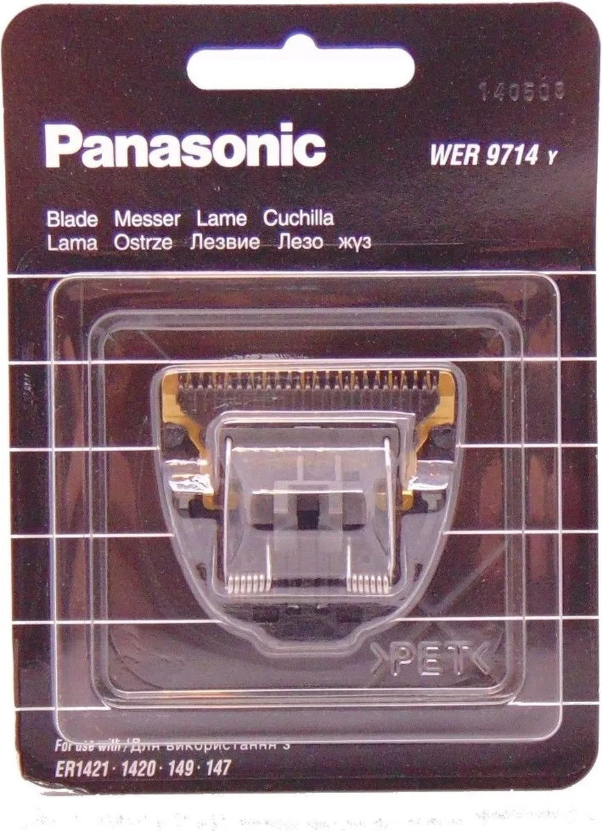 Panasonic ER-1421 Snijkop - Zwart