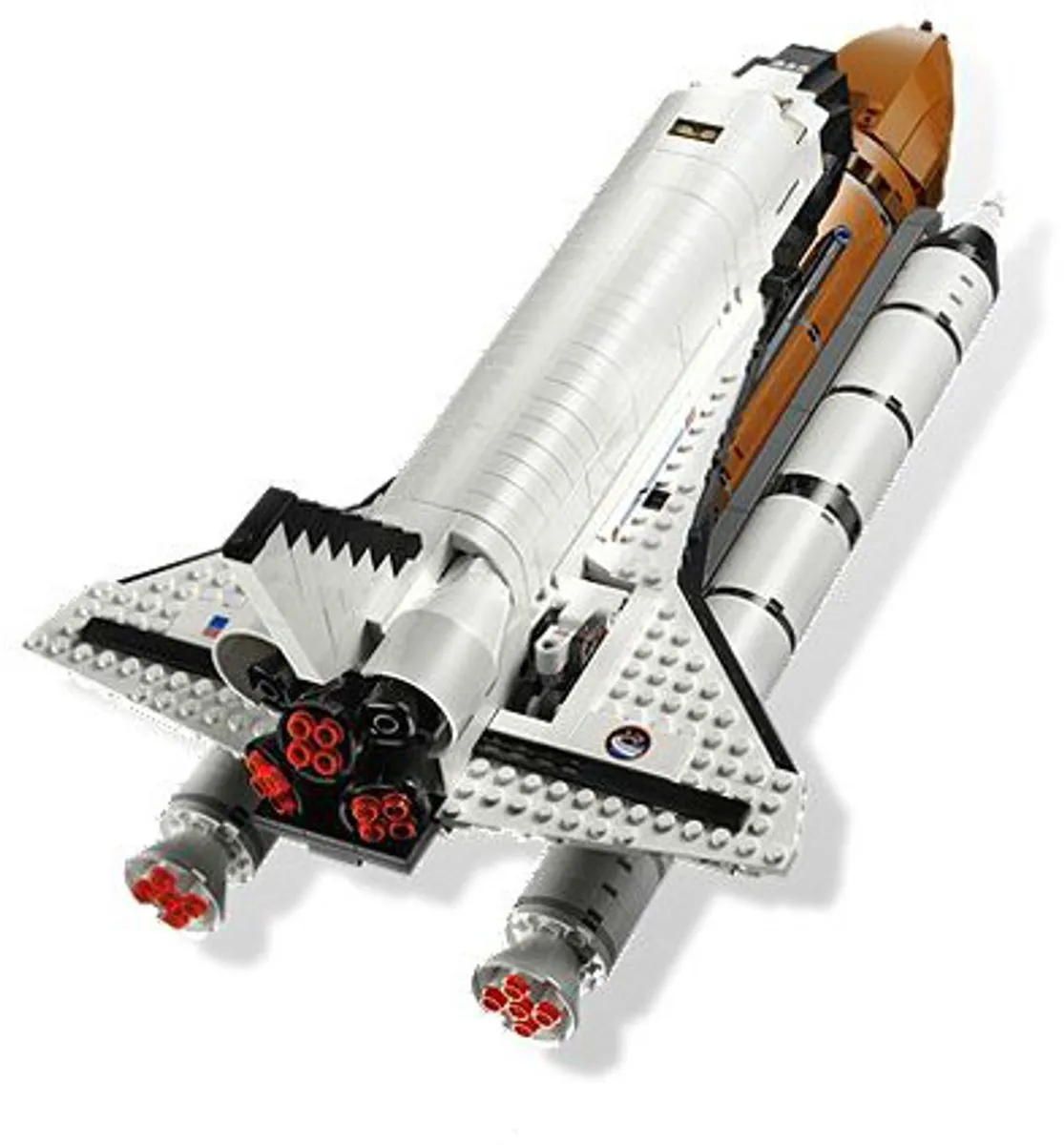 LEGO Space Shuttle Expedition 10231 - 1230 Stukken - Wit/Zwart/Bruin - afbeelding 3 van 6