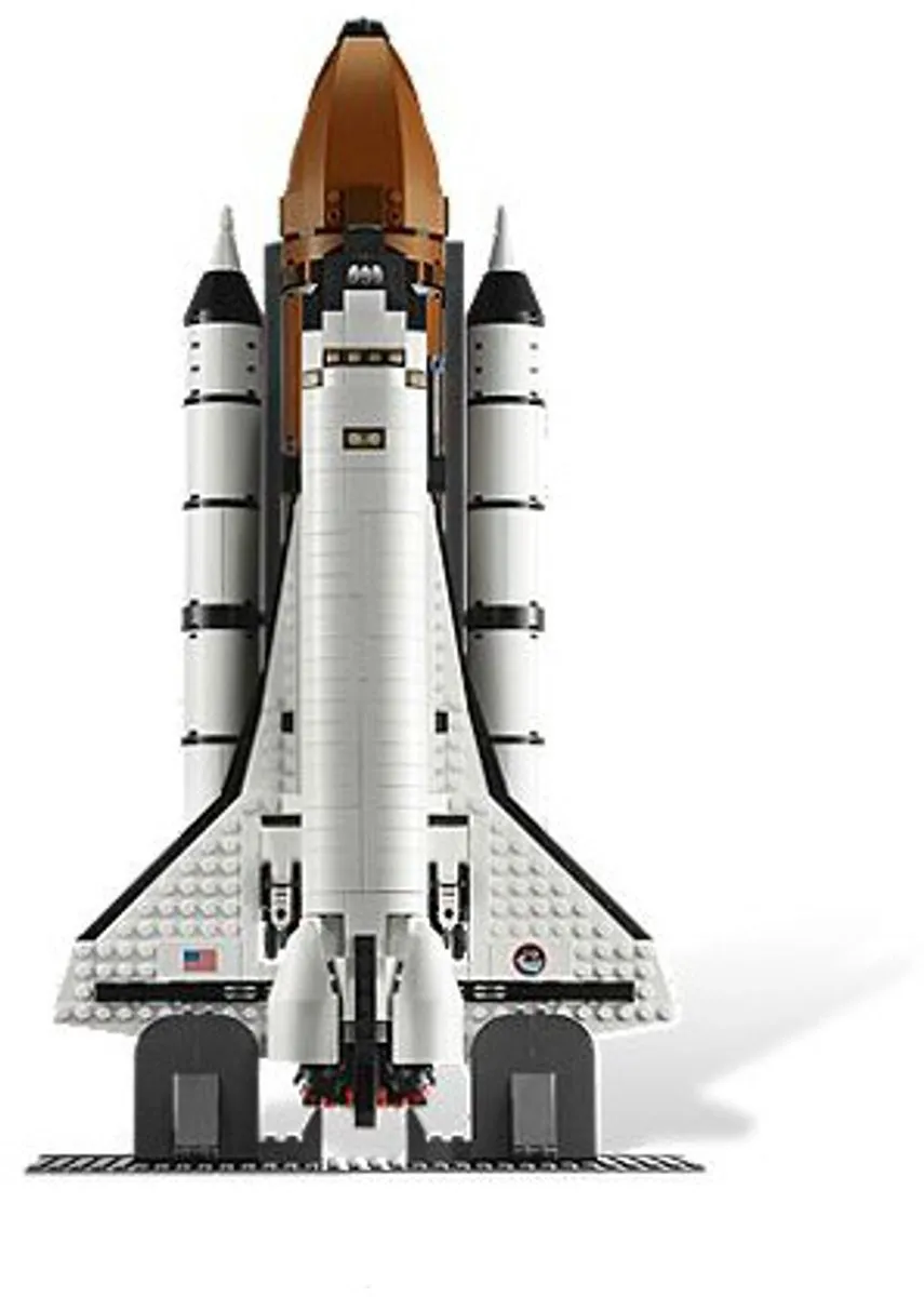LEGO Space Shuttle Expedition 10231 - 1230 Stukken - Wit/Zwart/Bruin - afbeelding 6 van 6