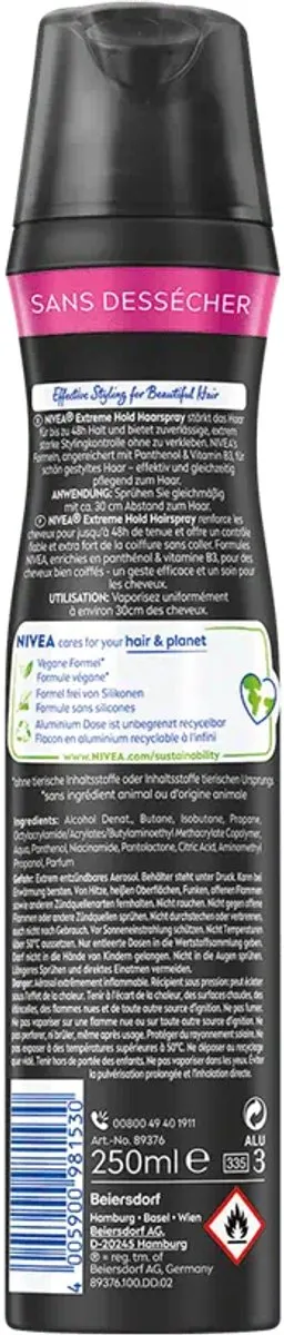 NIVEA Extreme Hold Haarspray 250ml - afbeelding 6 van 6