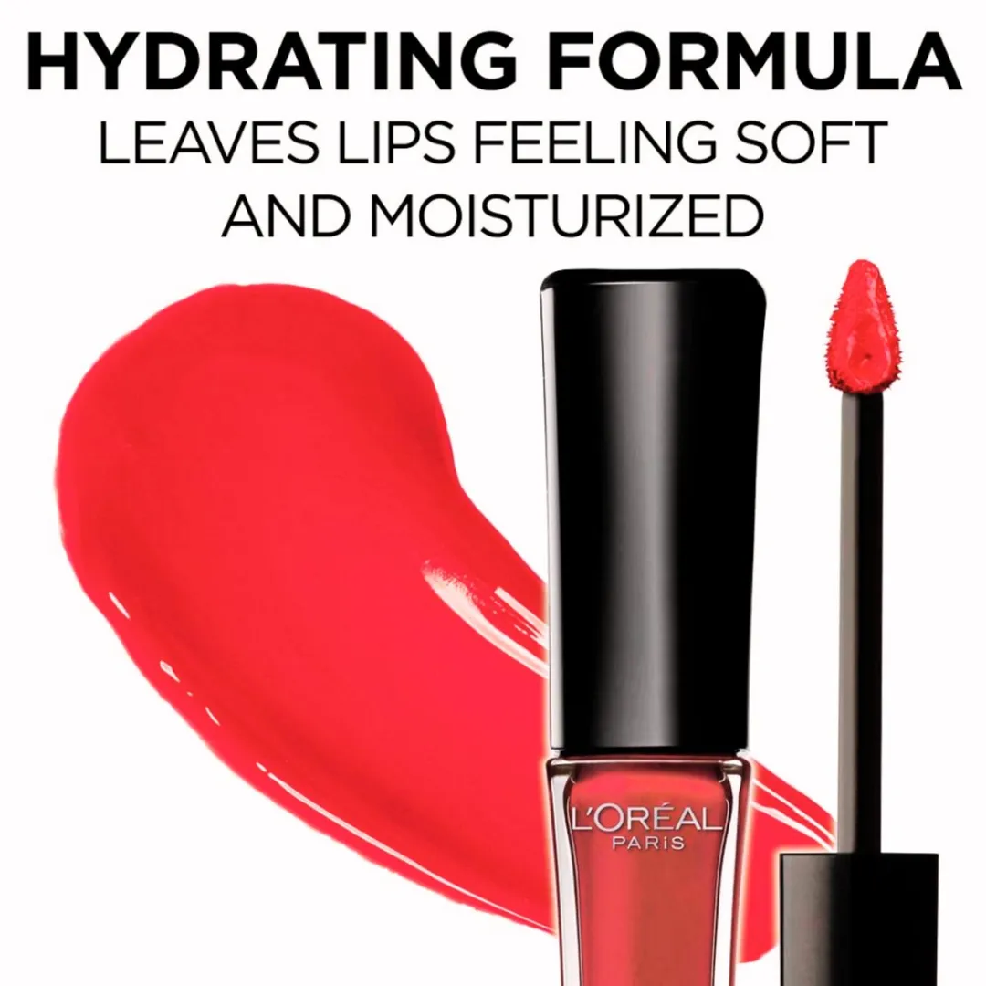 L'Oréal Paris Infallible Pro Gloss 8HR 340 Cherry Flash Lipgloss 6.3ml