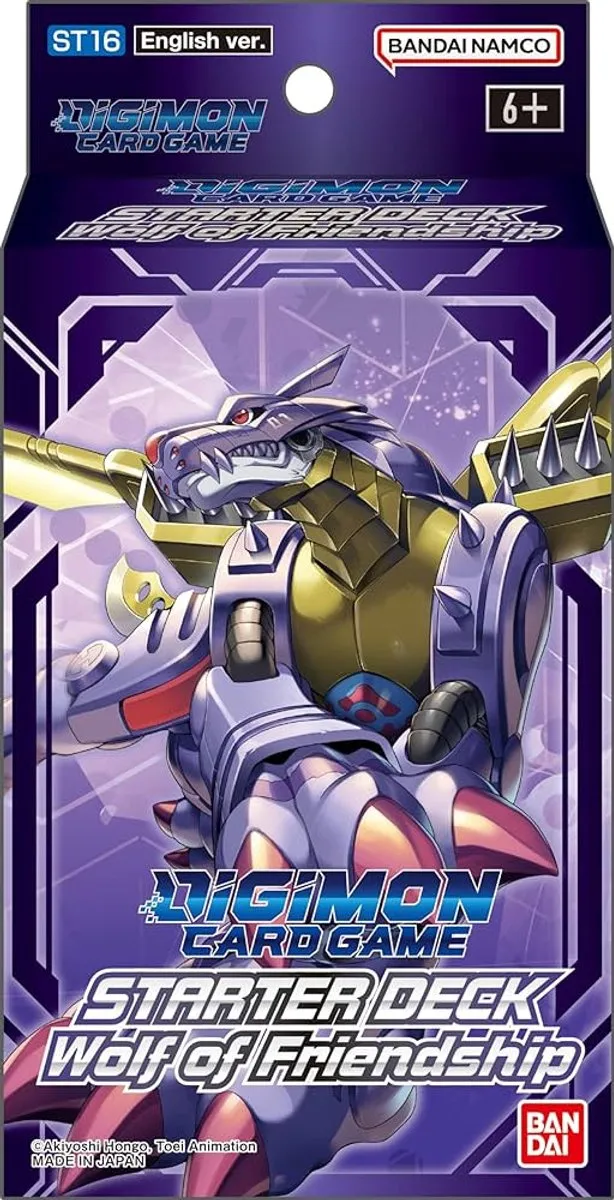 Digimon Starter Deck Wolf of Friendship ST16