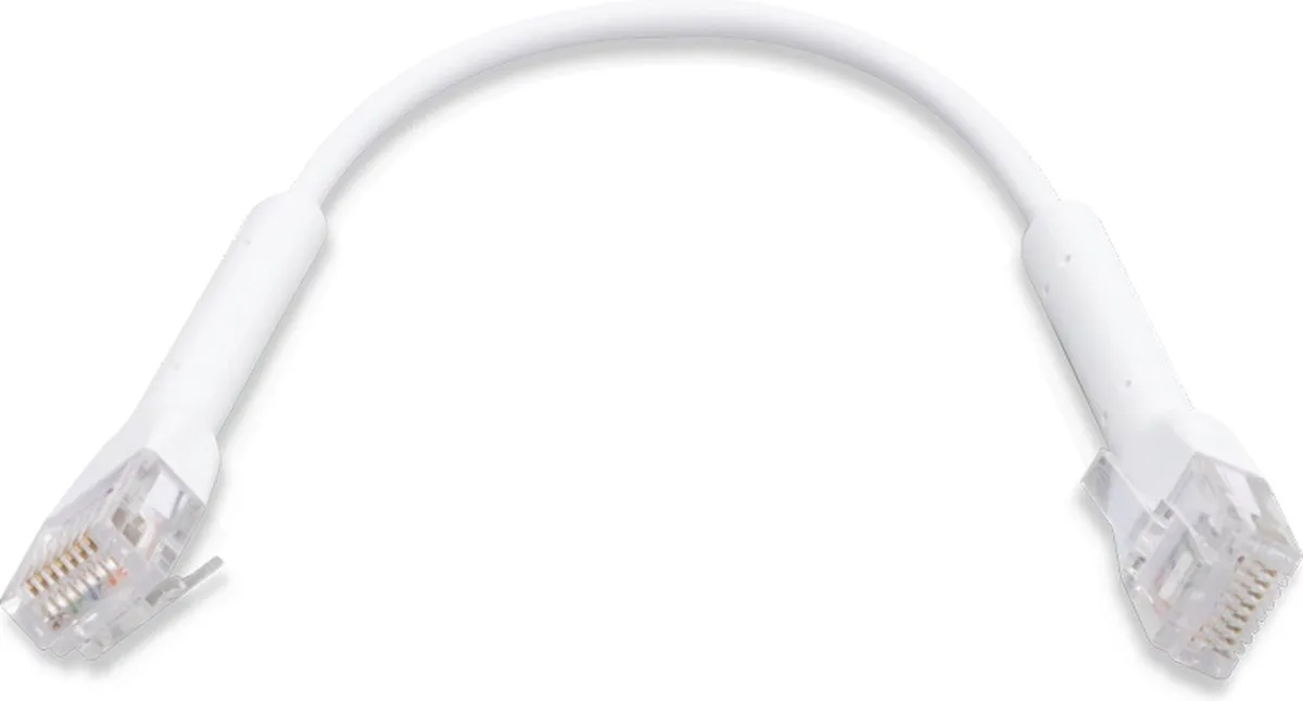 Ubiquiti UniFi CAT6 Patchkabel 10cm - Wit
