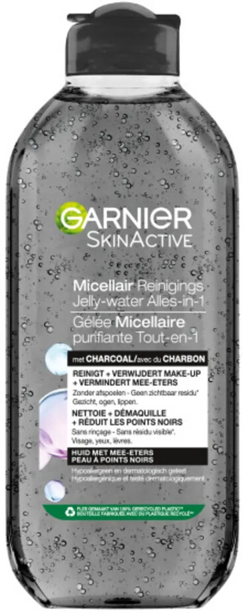 Garnier SkinActive Micellair Jelly-water Charcoal 400ml - 20 Stuks