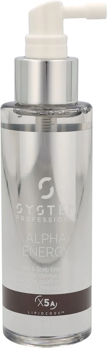 Wella System P. Extra Alpha Energy X5A 100ml - Zilver/Bruin
