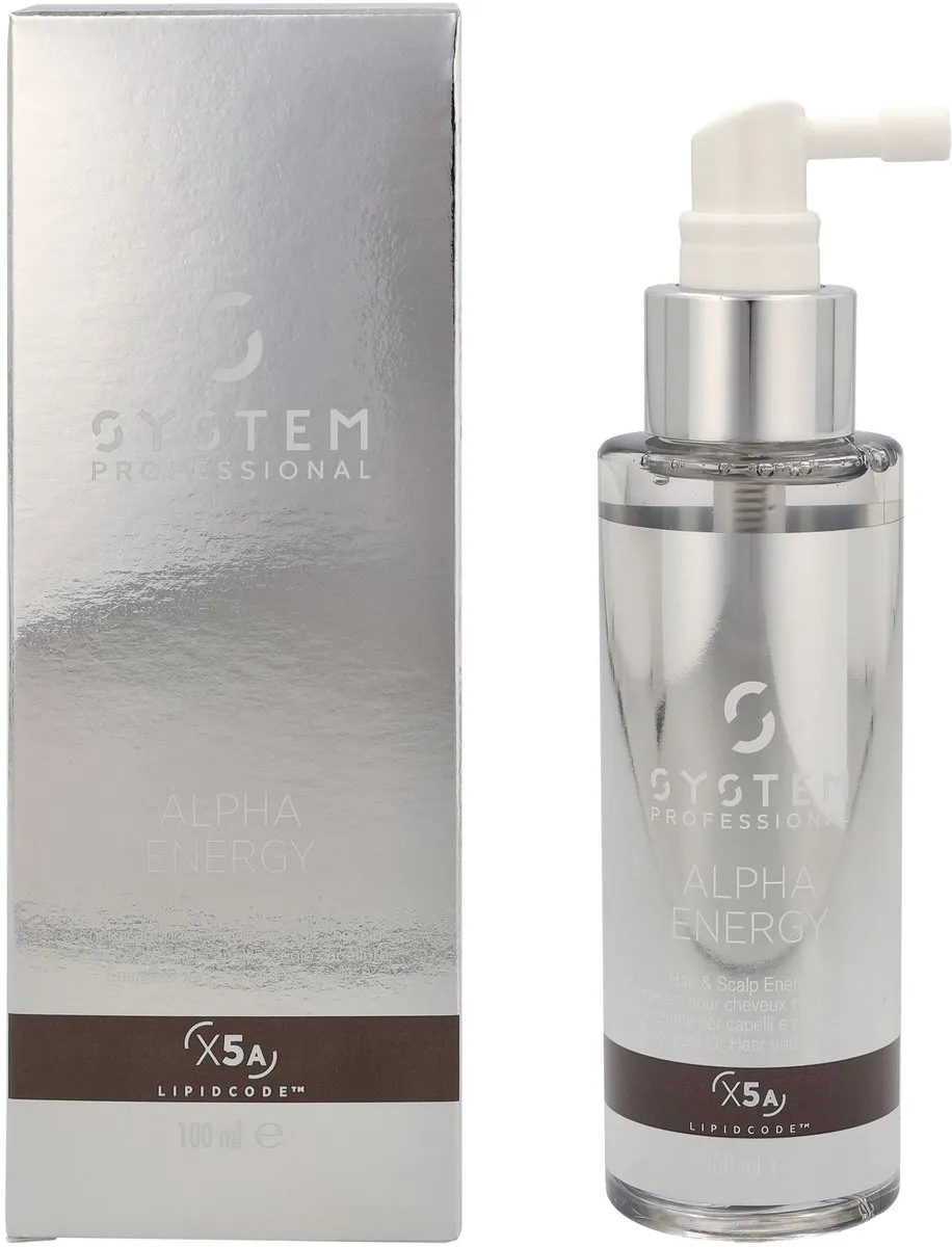 Wella System P. Extra Alpha Energy X5A 100ml - Zilver/Bruin