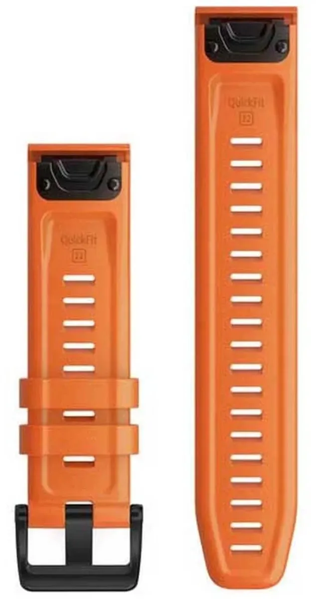Garmin QuickFit Siliconen Horlogebandje 22mm - Ember Orange