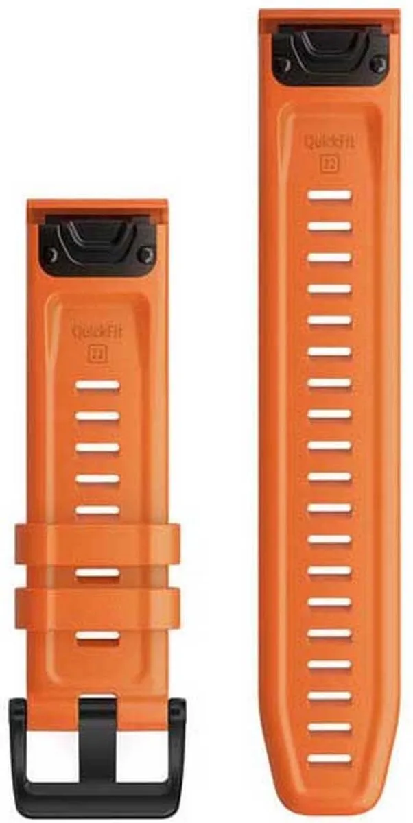 Garmin QuickFit Siliconen Horlogebandje 22mm - Ember Orange