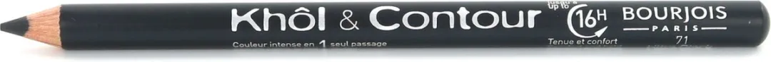 Bourjois Crayon Khôl & Contour 16H Oogpotlood - 71 Ultra Black