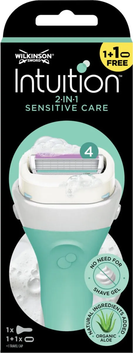 Wilkinson Intuition 2 in 1 Scheermes Sensitive Care