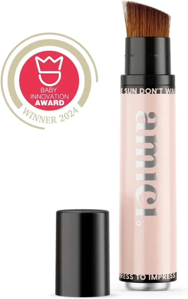 AMICI Cosmetics Popsicle Pink Hervulbare Zonnebrandkwast 30ml