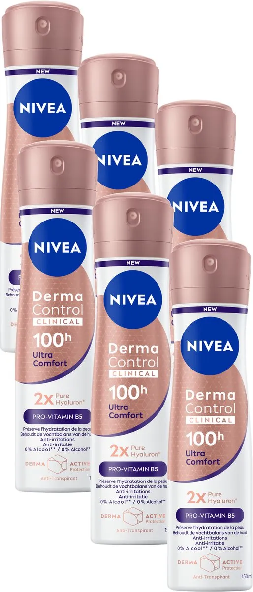 NIVEA Derma Control Clinical Ultra Comfort Deo Spray 100u