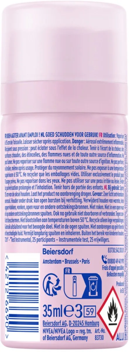 NIVEA Pearl & Beauty Deodorant Spray 35ml