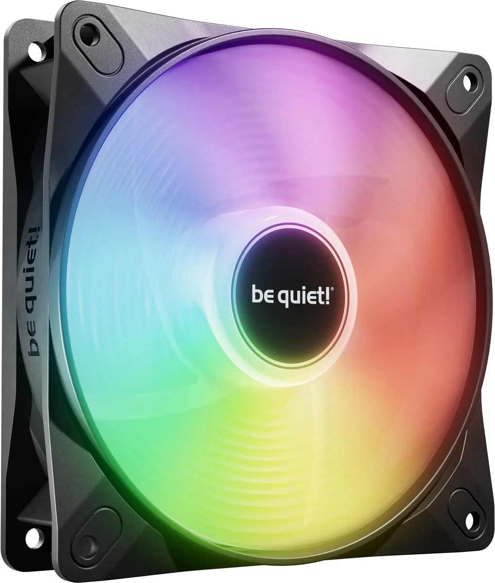 BeQuiet LIGHT WINGS LX | 120mm PWM Reverse Black PC-ventilator Zwart