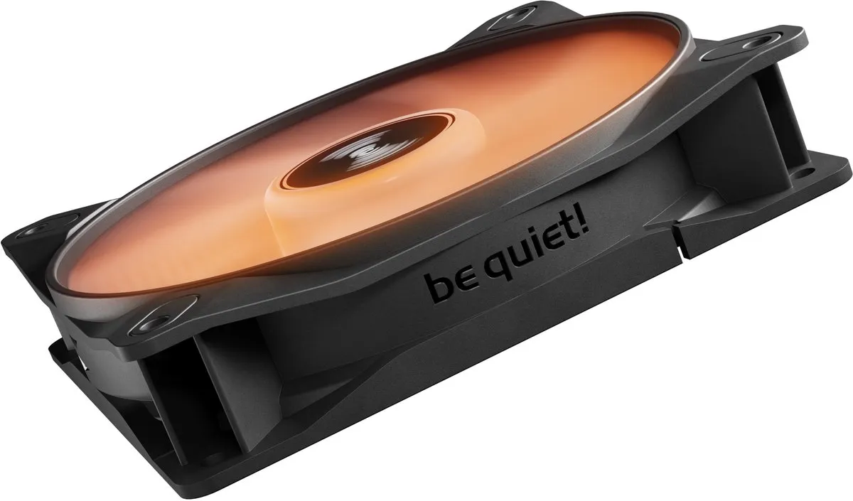 BeQuiet LIGHT WINGS LX | 120mm PWM Reverse Black PC-ventilator Zwart