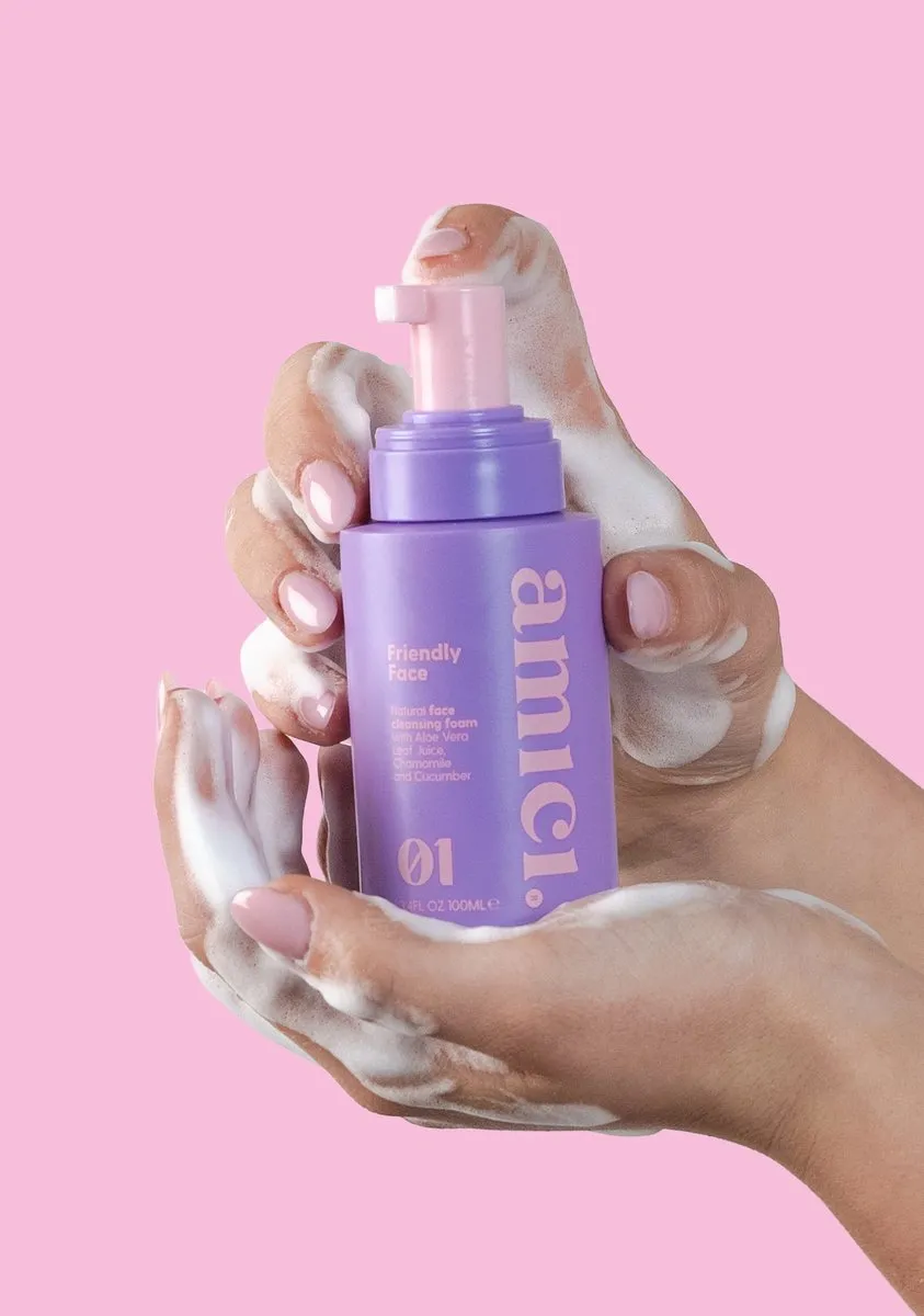 AMICI Skincare Friendly Face Gezichtsreiniger 100ml - Aloë Vera & Kamille