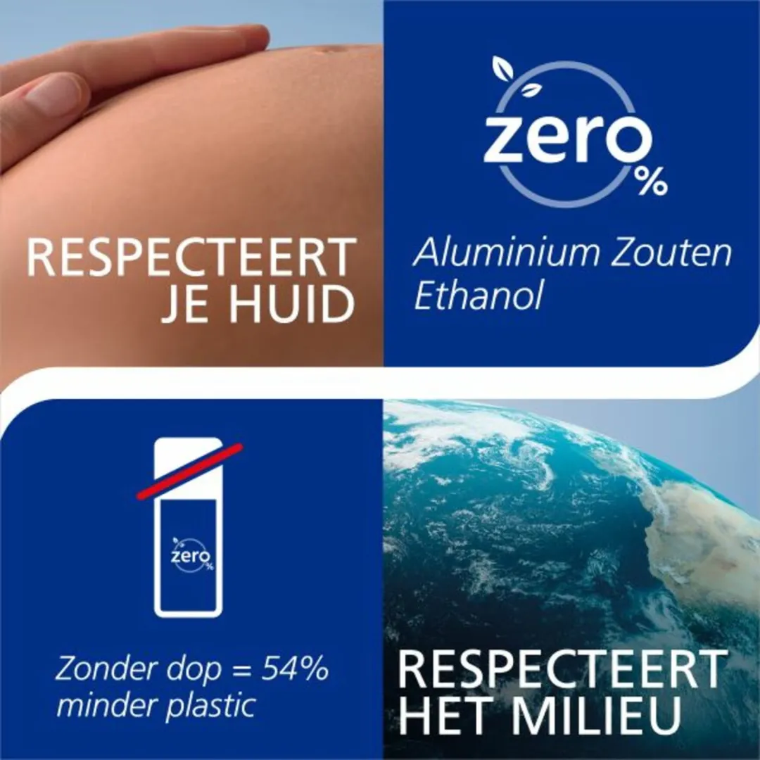 Sanex Deodorant Spray Zero% Normal Skin 200ml - 3 Stuks - afbeelding 6 van 6