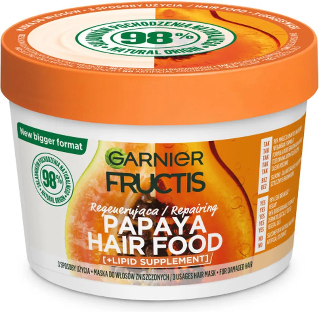 Garnier Fructis Papaya Hair Food Masker 400ml