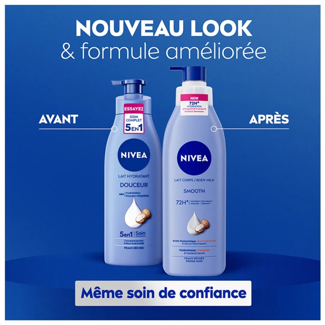 NIVEA 72H Milde Hydraterende Bodylotion 400ml