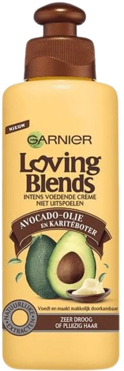 Garnier Loving Blends Leave-In Crème Avocado Olie & Shea Boter 200ml