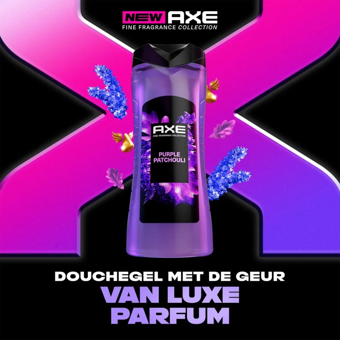 Axe Purple Patchouli Douchgel 300ml - 12 Stuks