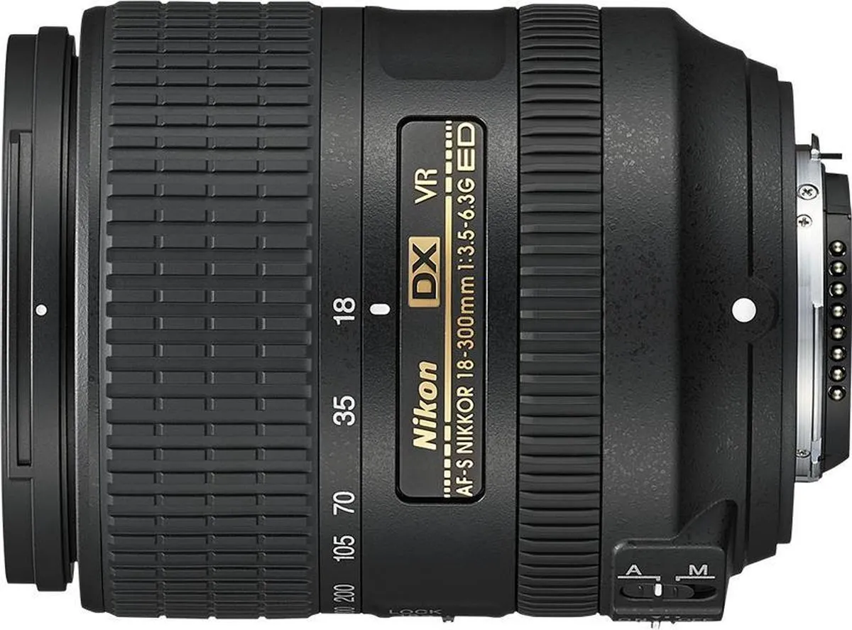 Nikon AF-S DX NIKKOR 18-300mm f/3.5-6.3G ED VR Lens - 67mm