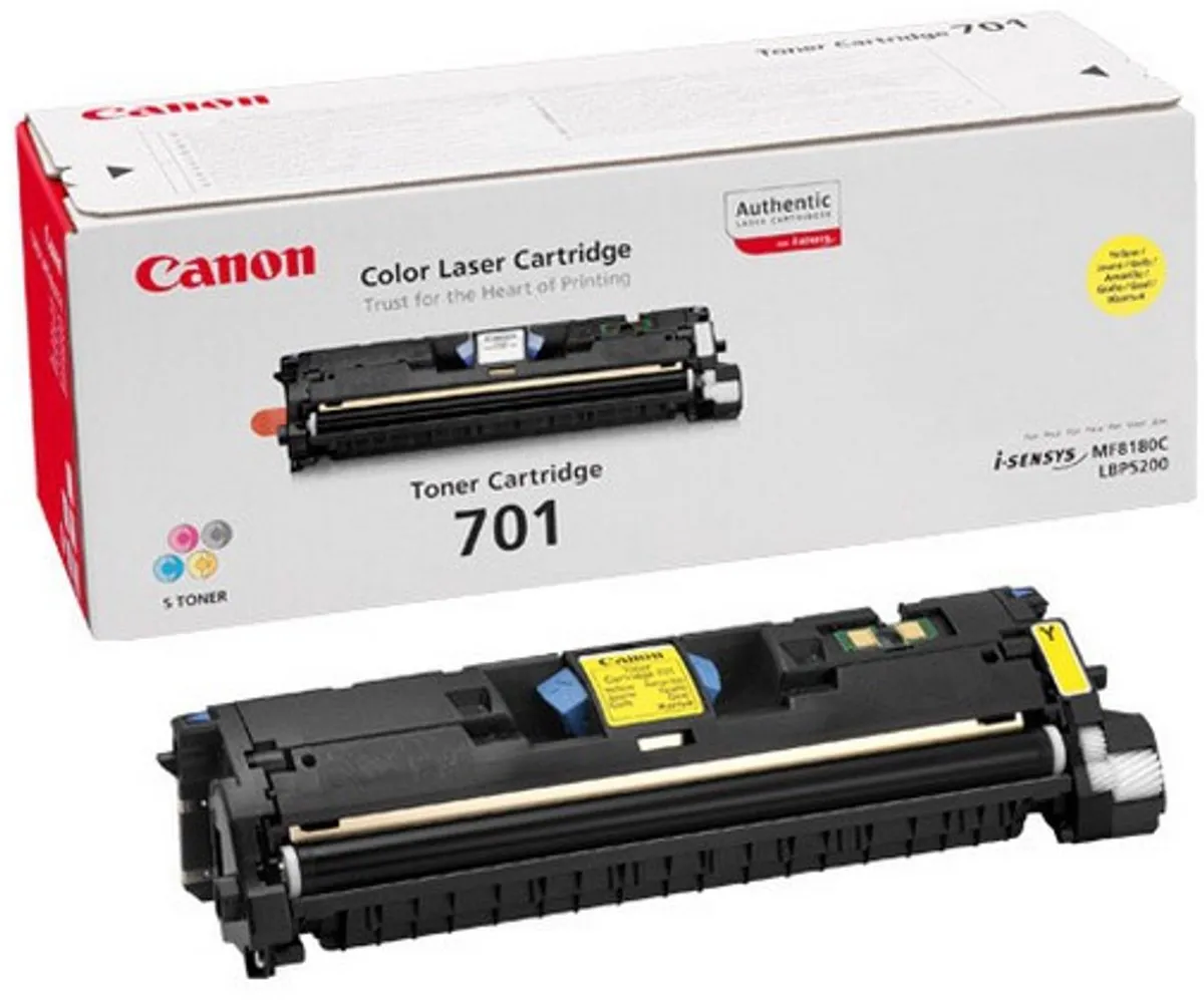 Canon 701 Geel Tonercartridge 50026127 - 4000 pagina's