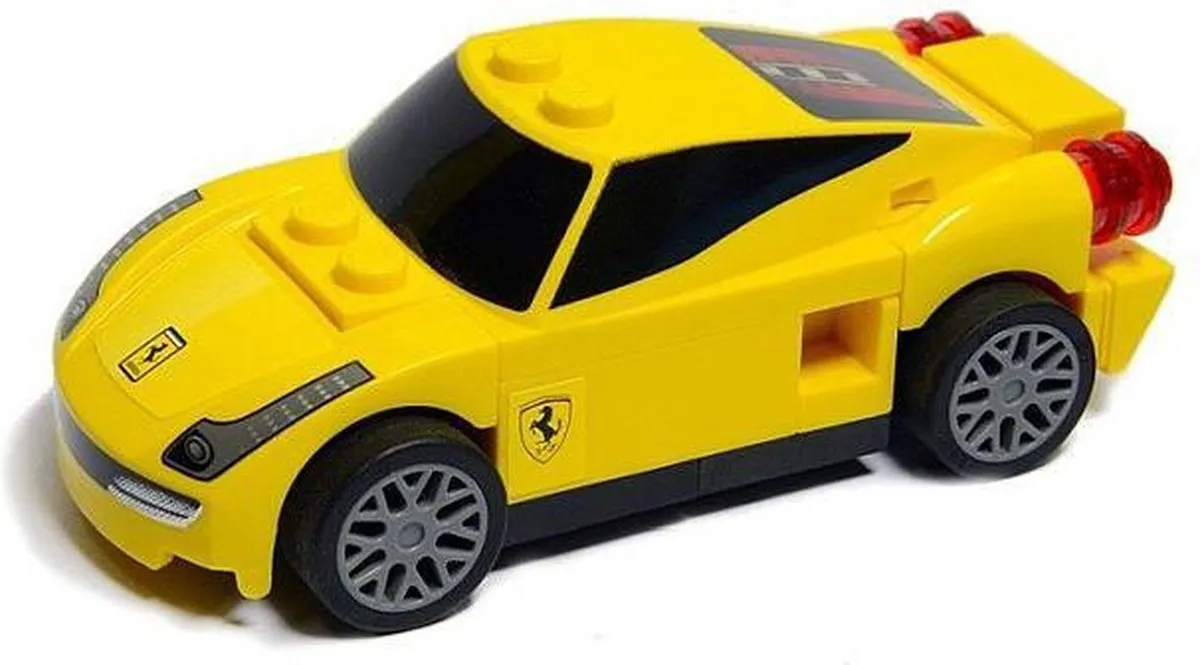 LEGO Ferrari 458 Italia 30194 - 33 Stukken - Geel - afbeelding 2 van 2