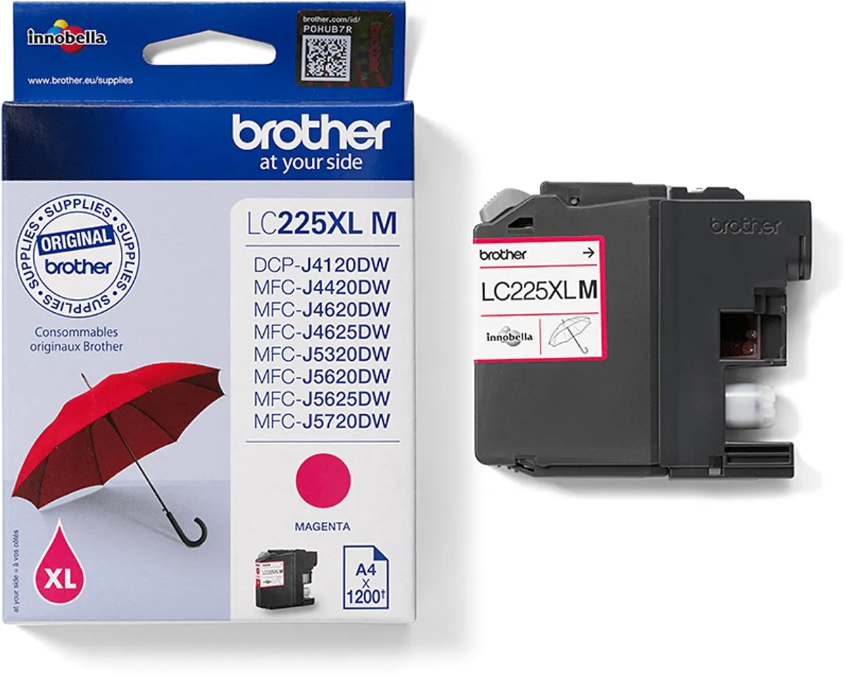 Brother LC-225XL Inktcartridge - Magenta