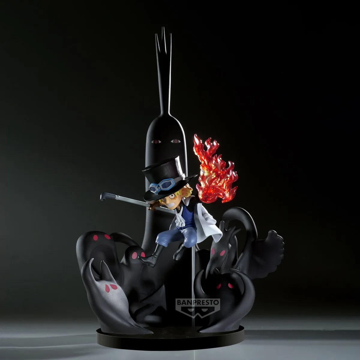 Bandai One Piece World Collectable Figuur Sabo vs Five Elders & Imu - Multicolor