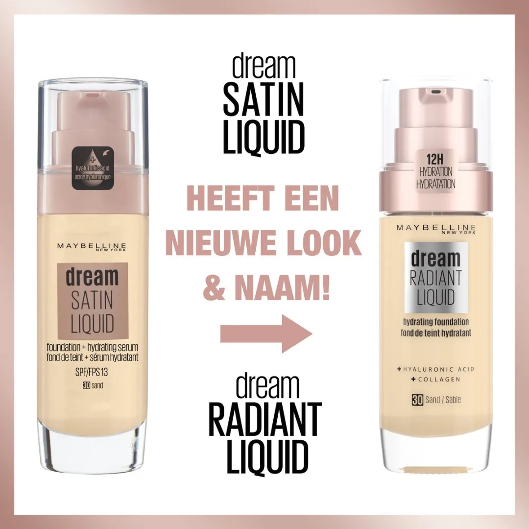Maybelline New York Dream Radiant Liquid Foundation 60 Caramel 30ml