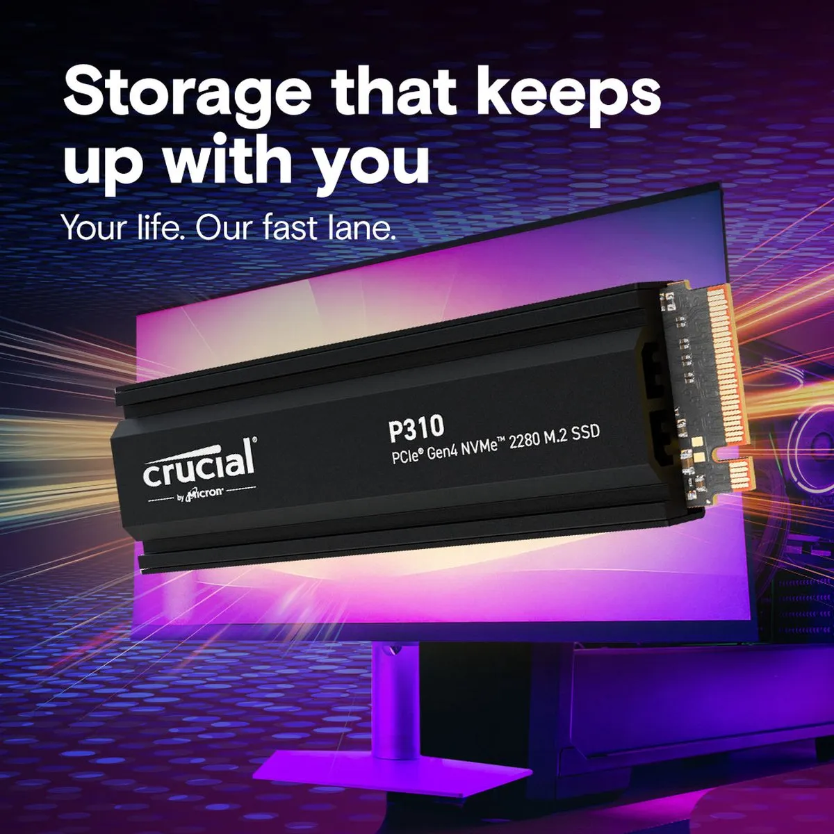 Crucial P310 CT1000P310SSD5 M.2 SSD - 1TB