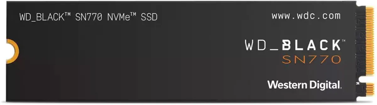 Western Digital Black SN770 WDS100T3X0E SSD - 1TB - afbeelding 6 van 6