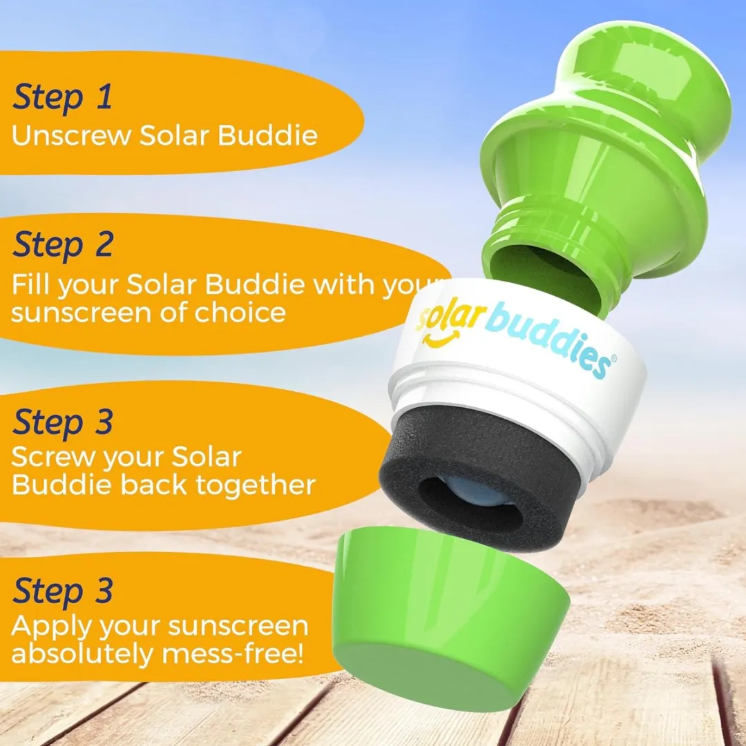 AMICI Cosmetics Solar Buddies Frankie Green Zonnebrandroller 100ml